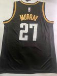 NBA 27 Murray Nuggets 23-24 Maillot noir or brodé